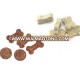 Munchy flat bone for dog chewing