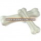 White pressed bone for dogs