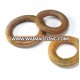 Natural pressed ring for dogs