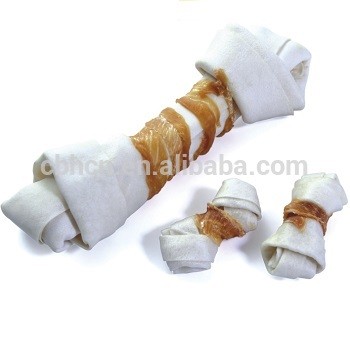 Rawhide roll for dogs