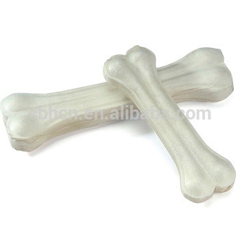 White pressed bone for dogs